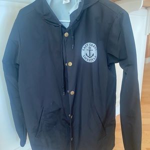 East Coast Lifestyle black rain coat